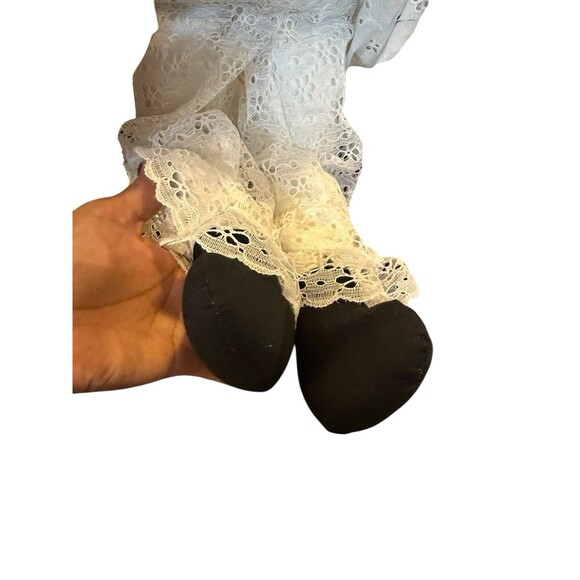 Vintage Mr And Mrs Claus Raggedy Ann Dolls Mrs clause 80s Holiday Decor - Picture 11 of 11